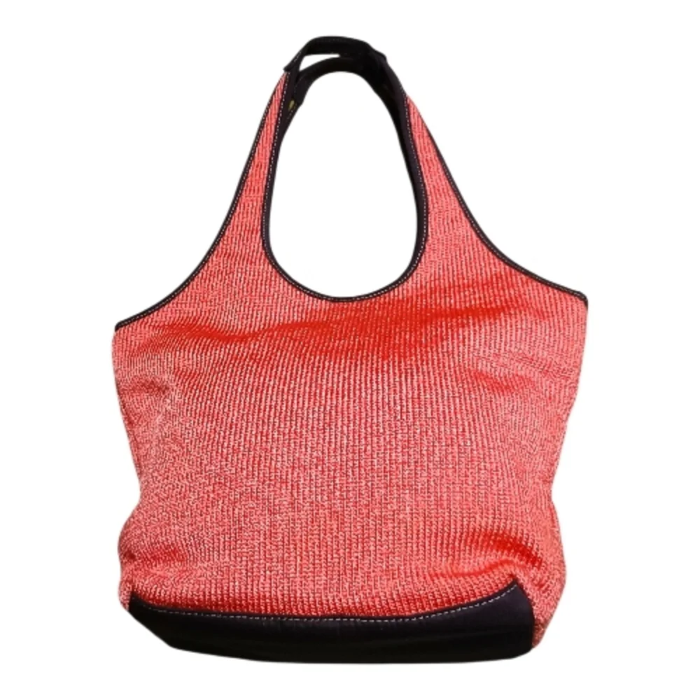 The Sak Crochet Purse Boho Tote Chic Hobo Lined Snap Zip Handbag